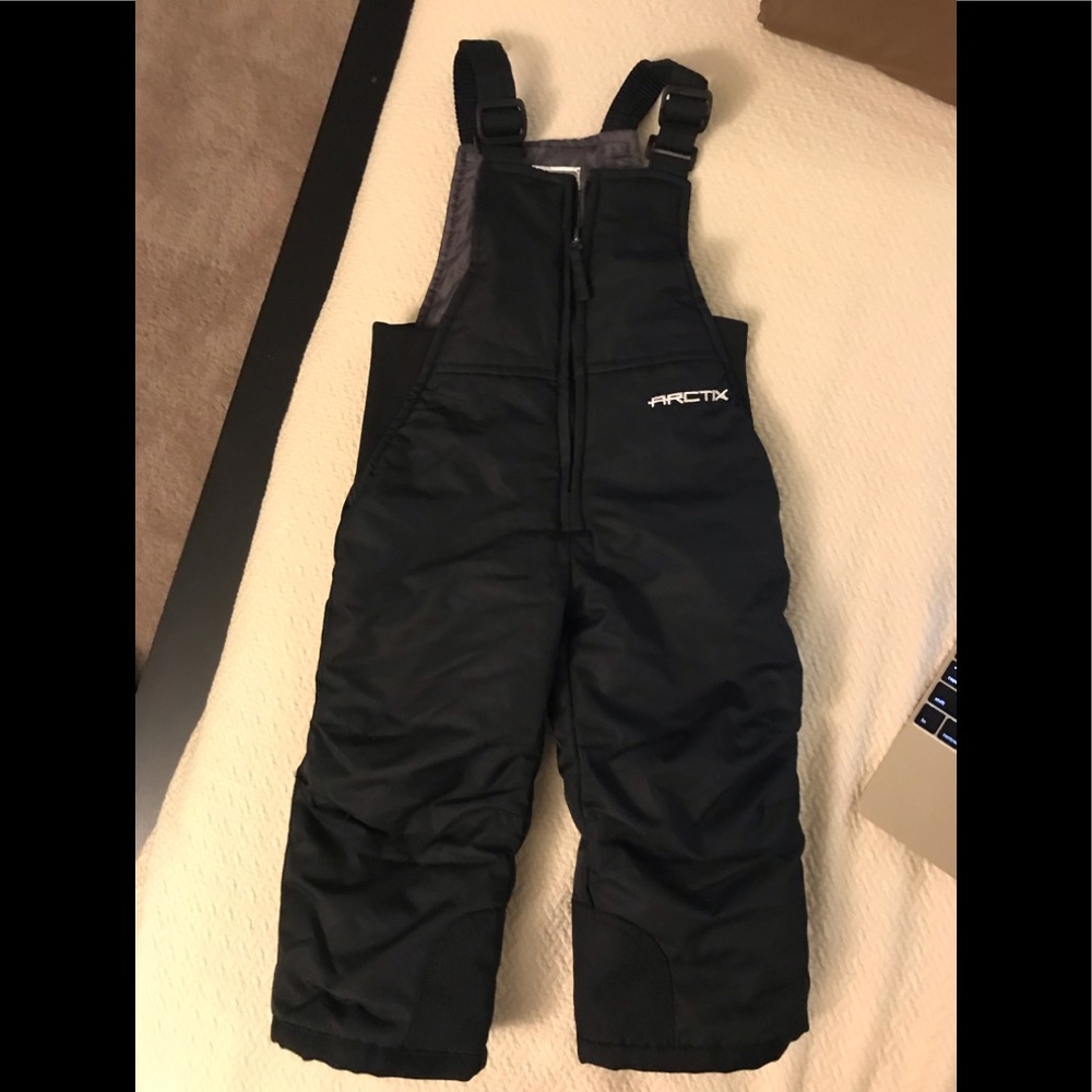 2T Arctix Black Snow Pants